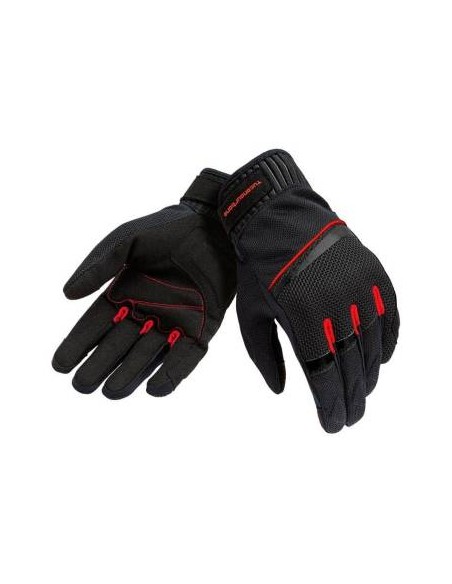 GUANTE TUCANO PENNA MESH NEGRO-ROJO