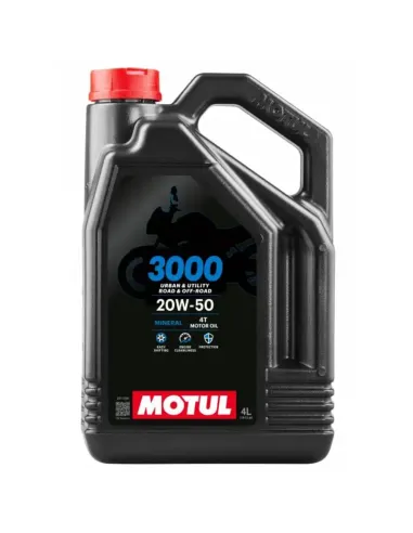 MOTUL 3000 20W50 4T 4L