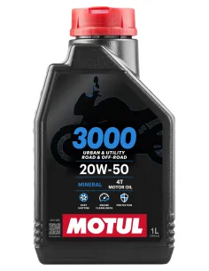MOTUL 3000 20W50 4T 1L
