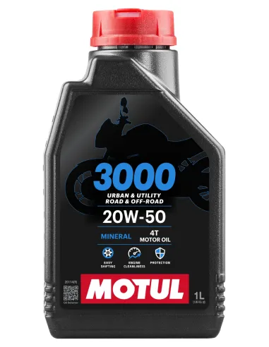 MOTUL 3000 20W50 4T 1L