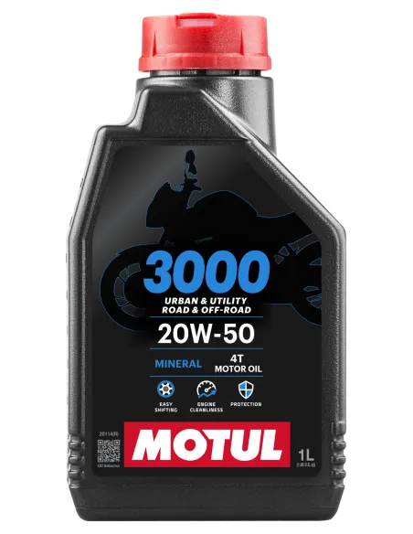 MOTUL 3000 20W50 4T 1L