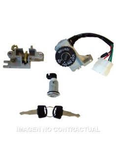 KIT LLAVES CONTACTO Y SILLÍN KYMCO AGILITY 125