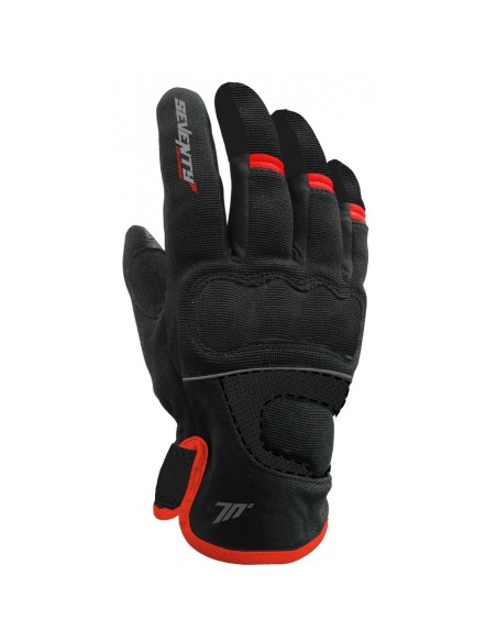 GUANTE SD-C43 URBAN NEGRO/ROJO