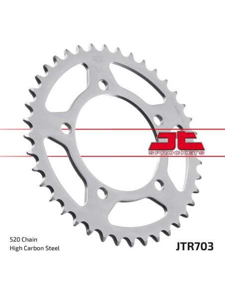 CORONA JT 703 DE 42 DIENTES PASO 520