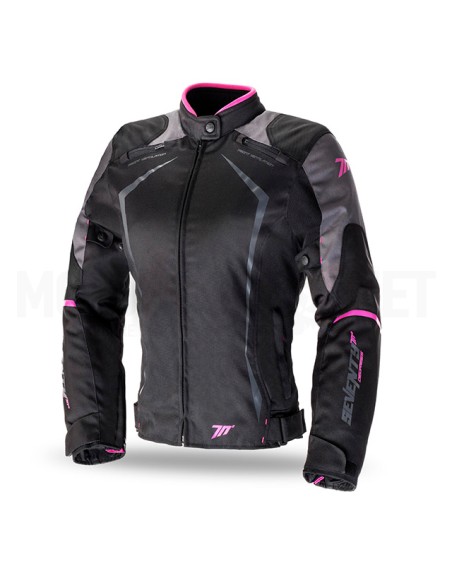 70 DEGREES CHAQUETA SD-JR49 MUJER NEEGRO ROSA