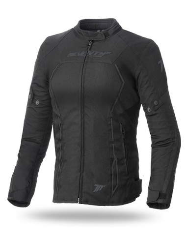 CHAQUETA MUJER SD-JR67 RACING NEGRO