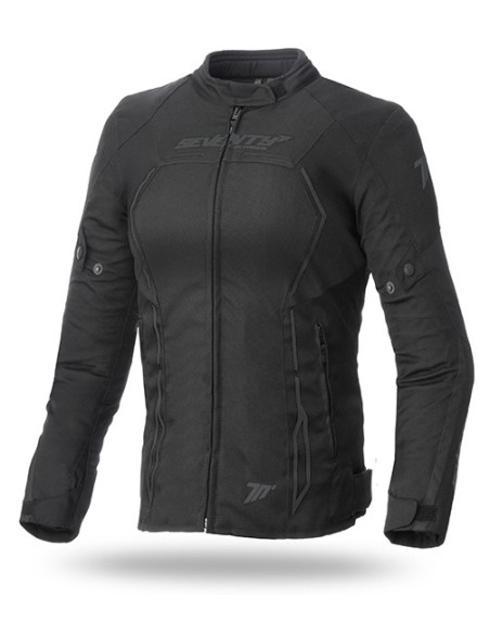 CHAQUETA MUJER SD-JR67 RACING NEGRO
