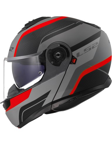 CASCO FF908 STROBE II MONZA BLACK GREY RED