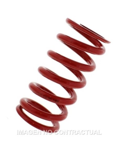 Muelle amortiguador YSS Rojo 46-130-185