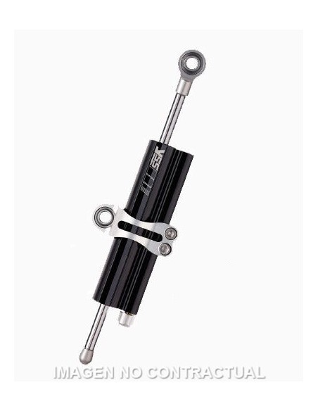 Amortiguador de dirección YSS Top Line Negro 78 mm Clamp A