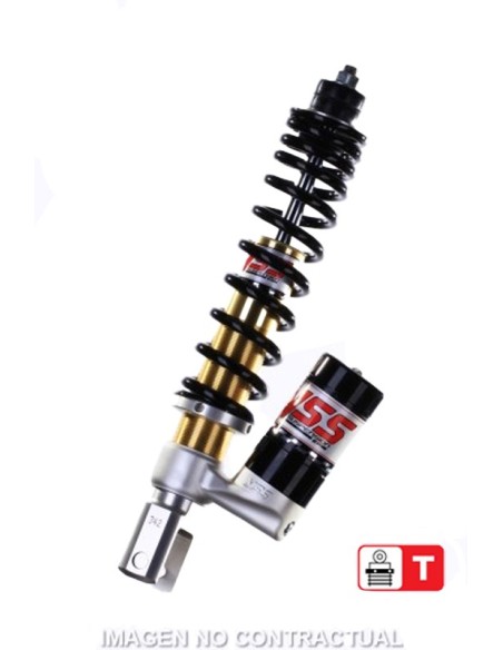 Amortiguador Trasero YSS Gas Eco Line c/Botella inferior Gilera Runner 50