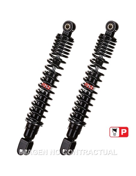 Juego Amortiguadores Traseros YSS Hidráulicos Yamaha X-Max 125/250