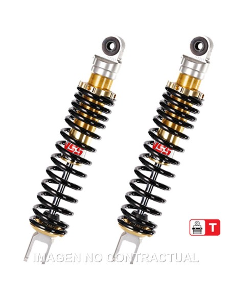 Juego Amortiguadores Traseros YSS Gas Eco Line Kymco People S 125/200
