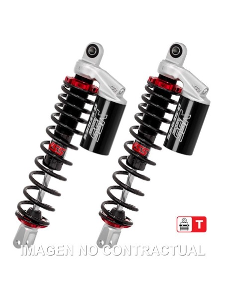 Juego Amortiguadores Traseros YSS Gas Eco Line c/Botella superior Yamaha X Max 300