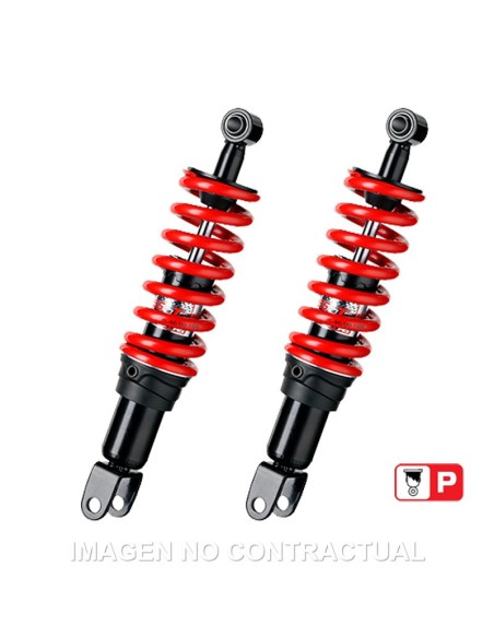 Juego Amortiguadores Traseros YSS Gas DTG Kymco Superdink 125