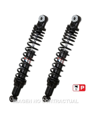 Juego Amortiguadores Traseros YSS Gas DTG Piaggio Medley 125