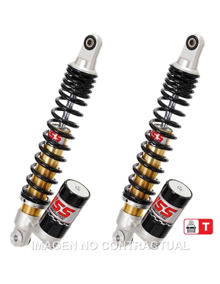 Juego Amortiguadores Traseros YSS Gas Eco Line c/Botella inferior Honda SH 125