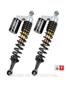 Juego Amortiguadores Traseros YSS Gas Eco Line c/Botella superior Piaggio Medley