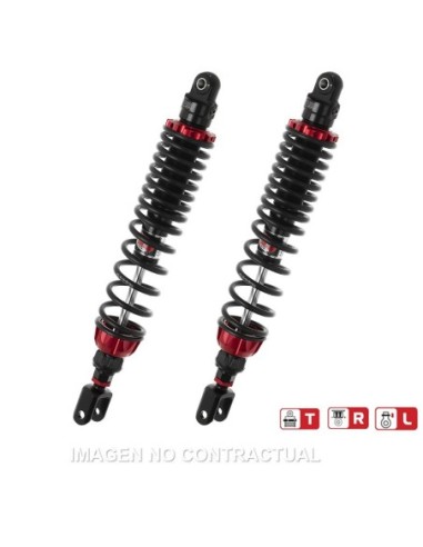 Juego Amortiguadores Traseros YSS Gas Top Line Honda Forza 300