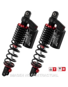 Juego Amortiguadores Traseros YSS Gas Top Line c/Botella superior Yamaha X-Max 300