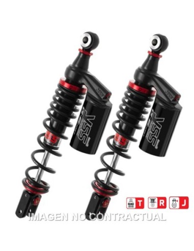 Juego Amortiguadores Traseros YSS Gas Top Line c/Botella superior Honda PCX 125