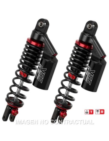 Juego Amortiguadores Traseros YSS Gas Top Line c/Botella superior Honda PCX 125