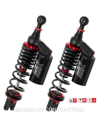 Juego Amortiguadores Traseros YSS Gas Top Line c/Botella superior Yamaha N-Max 125