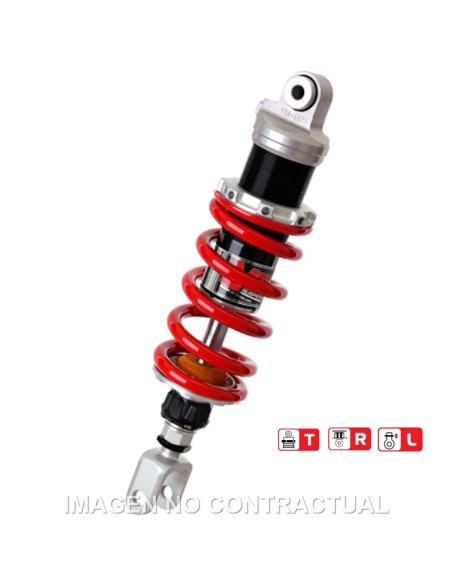 Amortiguador Trasero YSS Gas Top Line Yamaha MT09