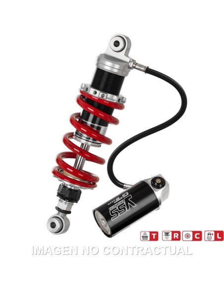 Amortiguador Trasero YSS Gas Top Line c/Botella con latiguillo Cagiva Raptor 650
