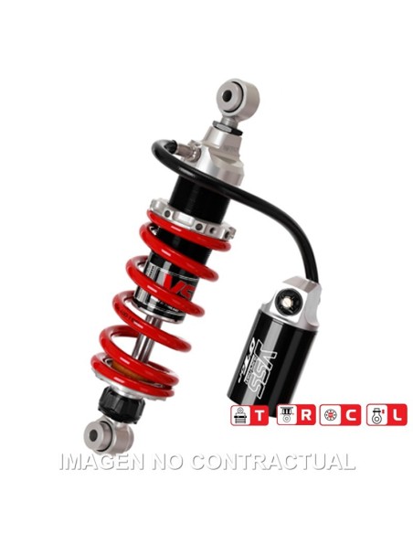 Amortiguador Trasero YSS Gas Top Line c/Botella con latiguillo Honda CBR 500 R
