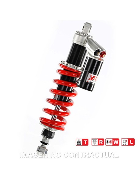 Amortiguador Trasero YSS Gas Top Line c/Botella superior KTM SuperDuke
