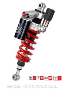 Amortiguador Trasero YSS Gas Top Line c/Botella superior KTM Adventure 1190