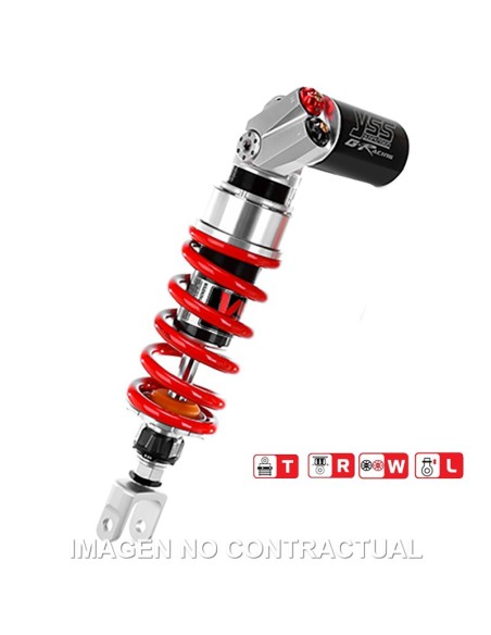 Amortiguador Trasero YSS Gas Top Line c/Botella superior GSX-R 1300 Hayabusa