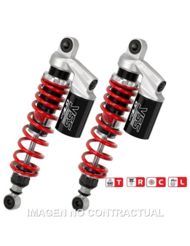 Juego Amortiguadores Traseros YSS Gas Top Line c/Botella superior Suzuki GSX 1400