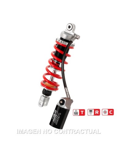 Amortiguador Trasero YSS Gas Top Line c/Botella con latiguillo Cagiva Mito 125