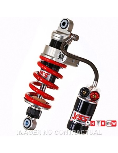 Amortiguador Trasero YSS Gas Top Line c/Botella con latiguillo Ducati Hyper Strada