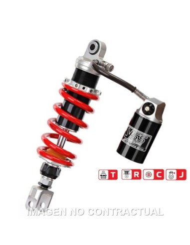 Amortiguador Trasero YSS Gas Top Line c/Botella con latiguillo Kawasaki GPZ Turbo 750