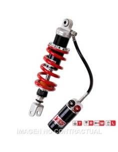Amortiguador Trasero YSS Gas Top Line c/Botella con latiguillo Yamaha MT09