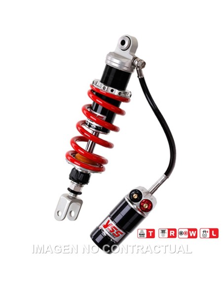Amortiguador Trasero YSS Gas Top Line c/Botella con latiguillo Yamaha MT09