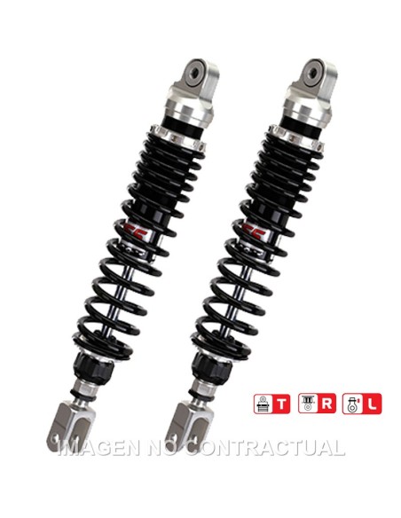 Juego Amortiguadores Traseros YSS Gas Top Line Suzuki TR 250