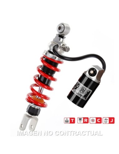 Amortiguador Trasero YSS Gas Top Line c/Botella con latiguillo Honda CBR 250