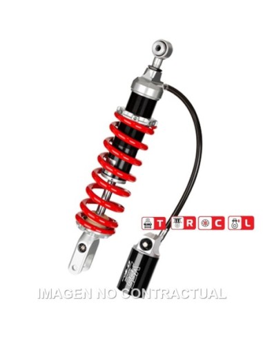 Amortiguador Trasero YSS Gas Top Line c/Botella con latiguillo Honda CRF250