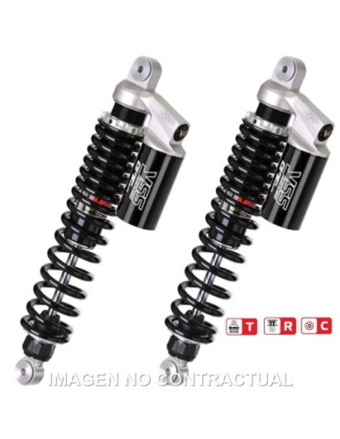 Juego Amortiguadores Traseros YSS Gas Top Line c/Botella superior Maico MC 400