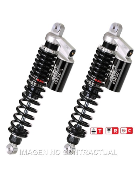 Juego Amortiguadores Traseros YSS Gas Top Line c/Botella superior Maico MC 400