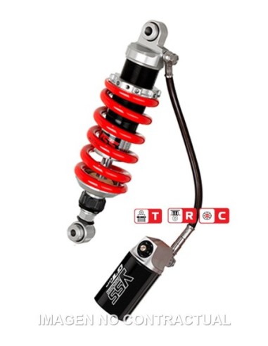 Amortiguador Trasero YSS Gas Top Line c/Botella con latiguillo Kawasaki KLX 250