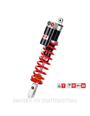 Amortiguador Trasero YSS Gas Top Line c/Botella superior Kawasaki KX F 250