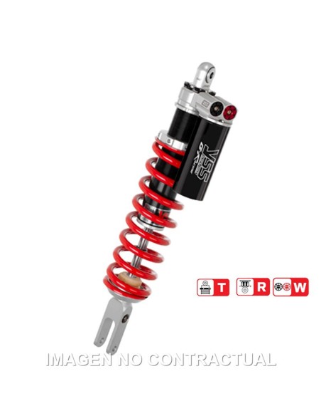 Amortiguador Trasero YSS Gas Top Line c/Botella superior KTM SXF250