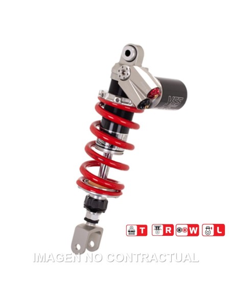 Amortiguador Trasero YSS Gas Top Line c/Botella superior Suzuki GSX-S 750
