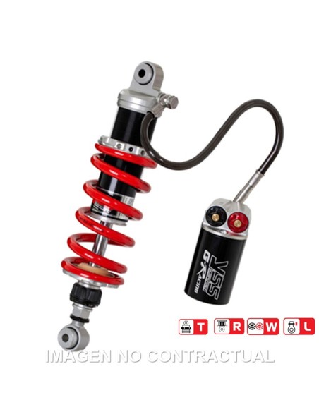 Amortiguador Trasero YSS Gas Top Line c/Botella con latiguillo Suzuki GSX-S F