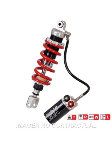 Amortiguador Trasero YSS Gas Top Line c/Botella con latiguillo Yamaha Tracer